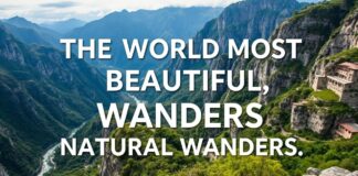 Dünyanın En Güzel Doğal Harikaları: Macera Dolu Bir Yolculuk The World's Most Beautiful Natural Wonders: An Adventure-Filled Journey