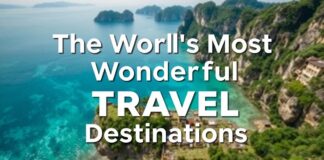 Dünyanın En Harika Seyahat Destinasyonları The World's Most Wonderful Travel Destinations