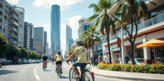 Şehirdeki Macera: Sıcak Havalarda Bisiklet Turu City Adventure: Bicycle Tour in Hot Weather