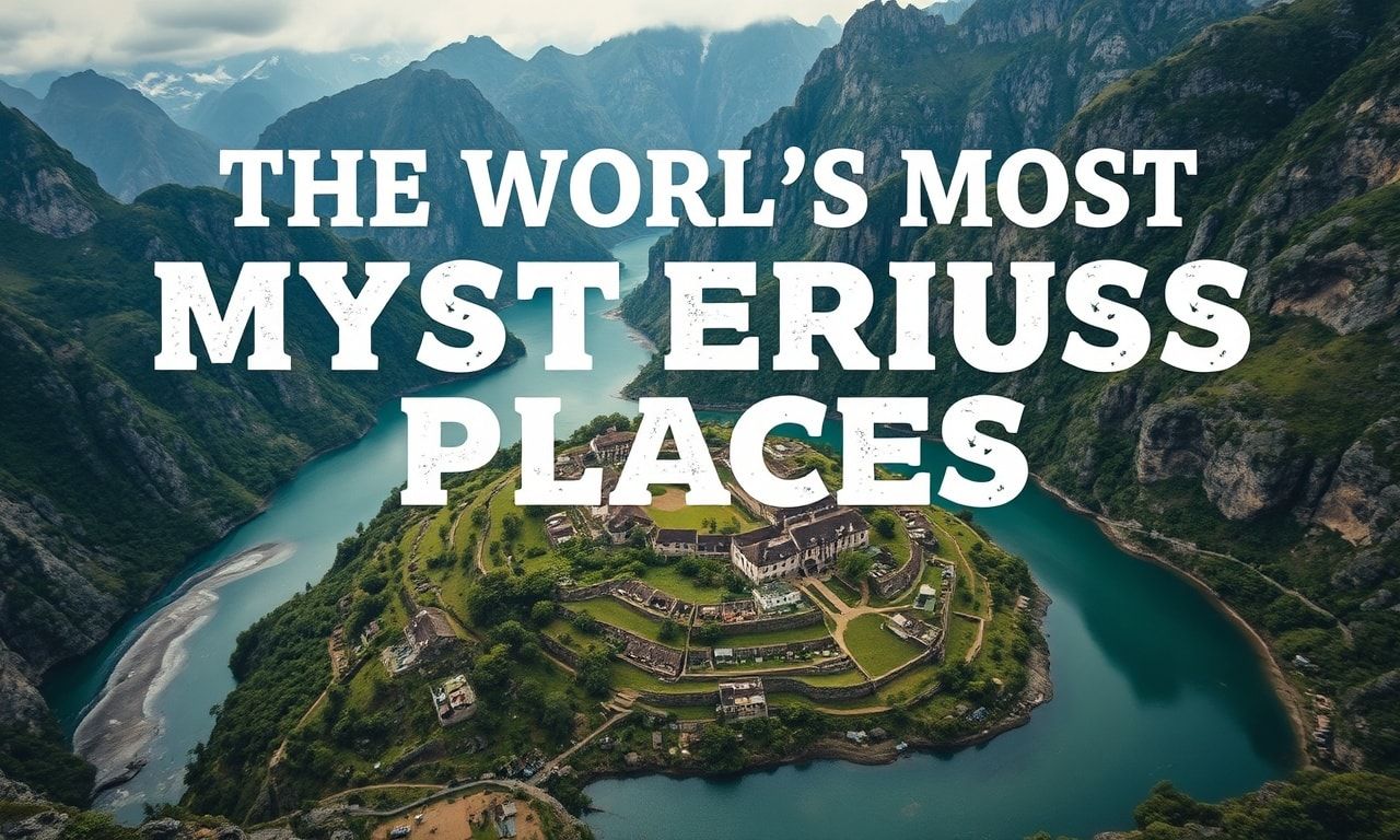 Dünyanın En Gizemli Yerleri: Keşfedilmemiş Haritalar Üzerinde Yolculuk